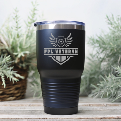 FPL Veteran Badge Style FPL Art 30oz Tumbler